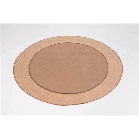 Reusable Dog Pee Pads for Dogs, Round Dog & Puppy Training Pad, 48-In - Picture 6 of 6